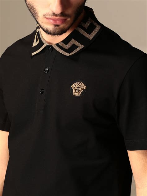 men versace polo shirt